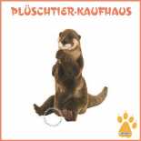 Hansa Plüschtier Handpuppe Otter 4031