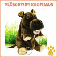 Hansa Pl&uuml;schtier Handpuppe Nilpferd 4037
