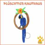 Hansa Toys- Pl&uuml;schtier Blauara, Hyazinth-Ara-5691