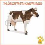 Hansa Toys- Pl&uuml;schtier Kuh, weiss-braun-3178