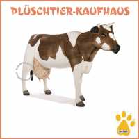 Hansa Toys- Pl&uuml;schtier Kuh, weiss-braun-3178