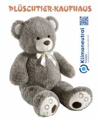 Grauer Teddyb&auml;r, Grauer Teddy, Teddy grau, Teddyb&auml;r grau, Heunec 134362