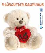 Teddyb&auml;r mit Herz Ich liebe Dich, Teddy mit Herz Ich liebe Dich, B&auml;r mit Herz Ich liebe Dich, Heunec 127074