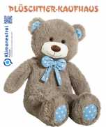 Grauer Teddy,  Teddy grau, Teddyb&auml;r grau, Heunec 134270