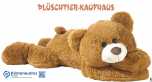 Teddyb&auml;r XL liegend hellbraun