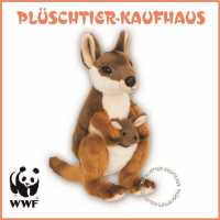 WWF Pl&uuml;schtier K&auml;nguru mit Baby 00053