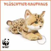 22cm WWF Plüschtier Bengalische Katze lebensecht Kuscheltier Plüschtier NEU 